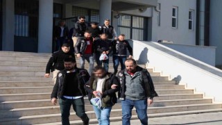 Adliyeye sevk edilen zehir tacirleri tutuklandı