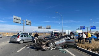 Afyonkarahisarda kaza 5 yaralı