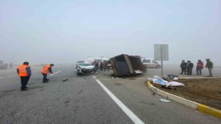 Afyonkarahisarda trafik kazası: 7 yaralı