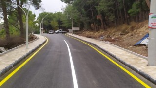 Ağlayan Kaya-Mevlevihane yolu yenilendi