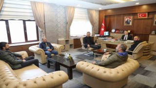 Ağrı Çalışan Gazeteciler Cemiyetinden İl Milli Eğitim Müdürü Kökreke ziyaret