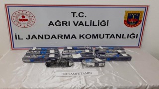 Ağrıda 10 kilo 232 gram metamfetamin ele geçirildi