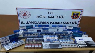 Ağrıda kaçak yakıt ve sigara ele geçirildi