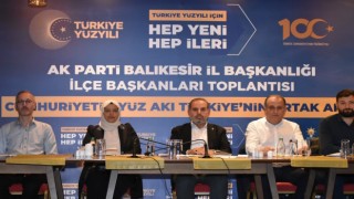AK Parti Balıkesirde İlçe Başkanları toplantısı