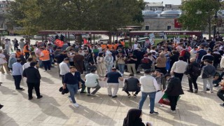 AK Parti gençlik kollarından Filistine destek yürüyüşü