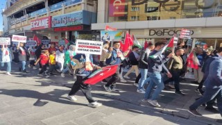 AK Parti Niğde Gençlik Kollarından Filistine destek açıklaması