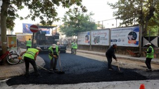 Akdenizde yollar yenileniyor