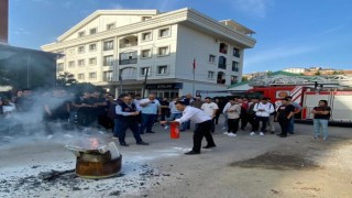 Altınova itfaiyeden, MYOya eğitim