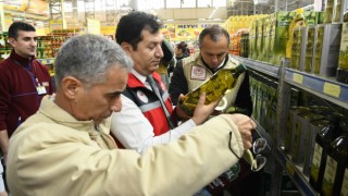 Ankarada zeytin ve zeytinyağı ürünleri denetleniyor