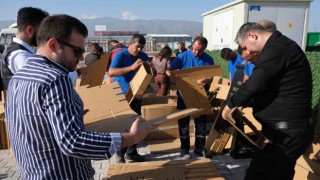 Ankutsan dan Hataydaki depremden etkilenen öğrencilere destek