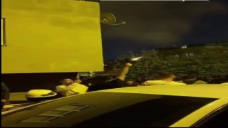 Ataşehirde, cezaevinden tahliyesini havaya ateş açarak kutladı