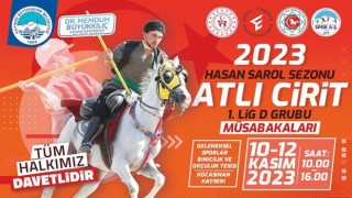Atlı Cirit 1.Lig D Grubu müsabakaları Kayseride