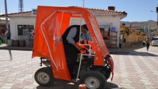 ATV tutkunu Turan dede motoruna gözü gibi bakıyor