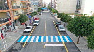 Aydın Büyükşehir Belediyesinden İncirliovaya asfalt hamlesi