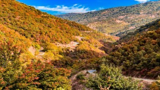 Aydın dağlarındaki son bahar manzaraları mest etti