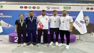 Badmintoncular Azerbaycandan 3 madalyayla döndü