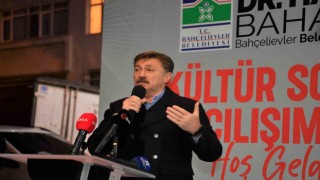 Bahçelievlerde kültürün sanatla buluştuğu sokak açıldı