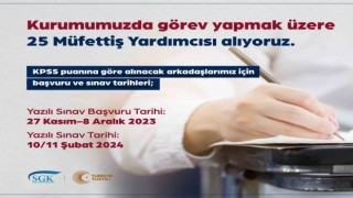 Bakan Işıkhan: “SGKya 25 müfettiş yardımcısı alımı gerçekleştiriyoruz”