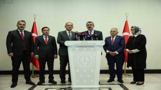 Bakanlar Özhaseki ve Tekinin katılımı ile İl Değerlendirme Toplantısı yapıldı