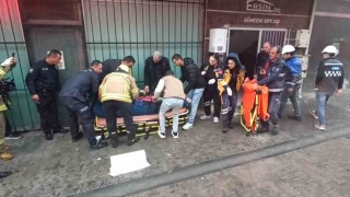 Balıkesirde yangın, bir kişi dumandan etkilenerek hastaneye kaldırıldı