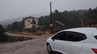 Balıkesire mevsimin ilk karı yağdı