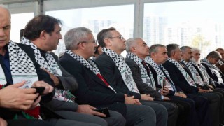 Başakşehirde Gazze için insanlık nöbeti başlatıldı