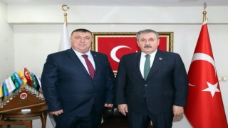 Başkan Alpten Desticiye ziyaret