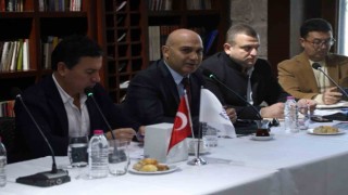 Başkan Aras, site yöneticileri ile buluştu