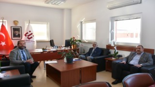 Başkan Bozkurttan Prof. Dr. Çabuka hayırlı olsun ziyareti