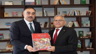 Başkan Büyükkılıç, Azerbaycan Büyükelçisi Mammadov ile bir araya geldi
