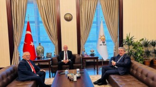 Başkan Büyükkılıçtan, Ak Parti Genel Başkan Vekili Mustafa Elitaşa ziyaret