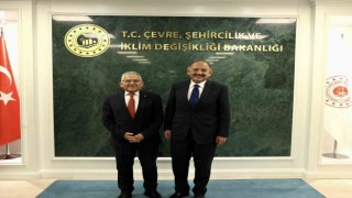Başkan Büyükkılıçtan Bakan Özhasekiye ziyaret