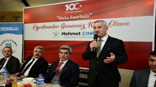 Başkan Çınar, Yeşilyurta yeni atanan öğretmenleri gedik oba çadırında ağırladı