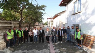 Başkan Doğan, üst yapı çalışmalarını inceledi