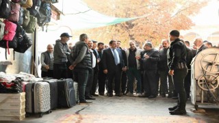 Başkan Gürkan, Mısır Çarşısı esnafıyla bir araya geldi