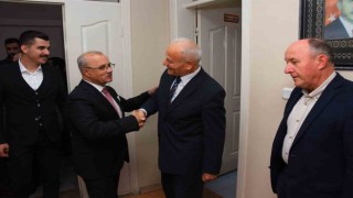 Başkan Kaydadan, AK Parti İlçe Başkanı Aksoya hayırlı olsun ziyareti