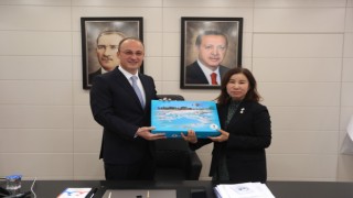 Başkan Örki, Korelileri ağırladı