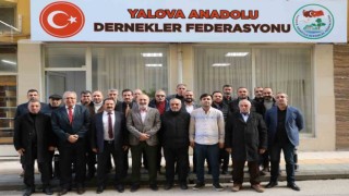 Başkan Silpagardan Anadolu Dernekler Federasyonuna destek