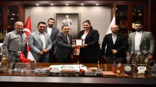Batıkentspor Kulübünden Başkan Ataça ziyaret
