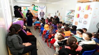 Battalgazide çocuklara masal dinletisi