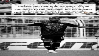 Beşiktaşta Bailly özür diledi