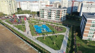 Beylikdüzünde vatandaşın talebi üzerine 47 saatte tamamlanan park, Guiness rekorlar kitabına girmeyi hedefliyor