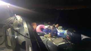 Bodrumda 24 düzensiz göçmen yakalandı, 16 göçmen kurtarıldı