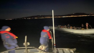 Bodrumda 57 düzensiz göçmen kurtarıldı, 23ü yakalandı
