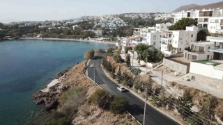 Bodrumda 9 kilometre sıcak asfalt yapıldı