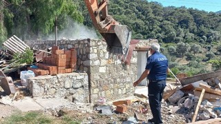 Bodrum'da kaçak yapılaşmaya göz açtırılmıyor