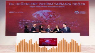 Borsa İstanbulda Gong Ak Portföyün hisse senedi fonu ‘VAY için çaldı