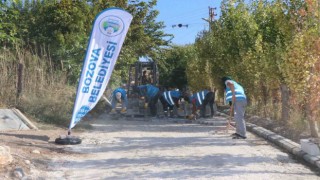 Bozovada üst yapı çalışmaları devam ediyor