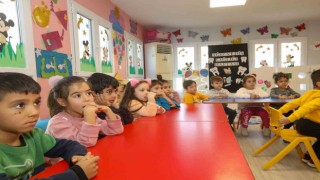 Bucalı miniklere diş sağlığı eğitimi