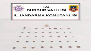 Burdurda çok sayıda tarihi eser ele geçirildi